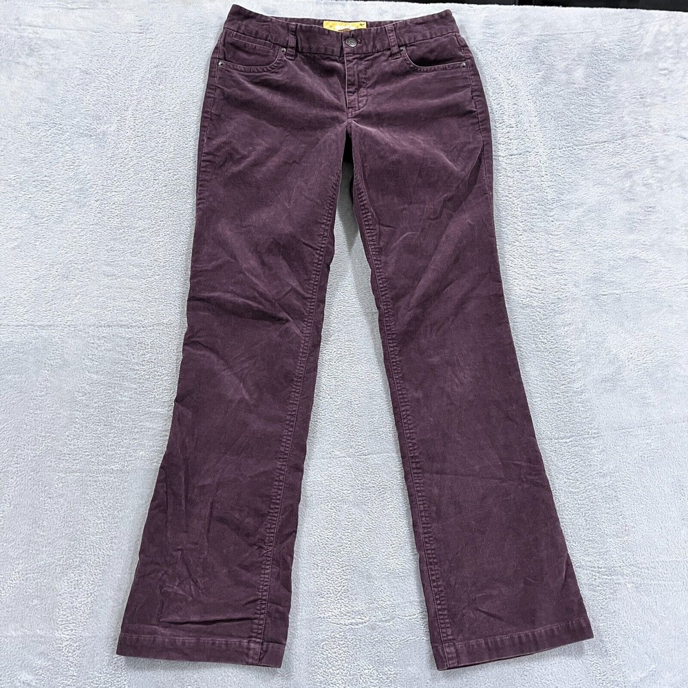 J Crew‎ Pants Womens 4R Corduroy Bootcut Low Rise Pockets Y2K